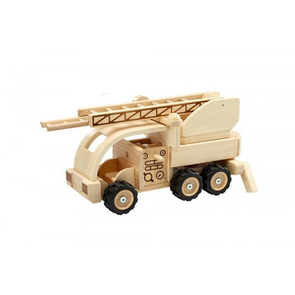 Plantoys Brandbil Naturtræ - Plantoys  - 8854740061225