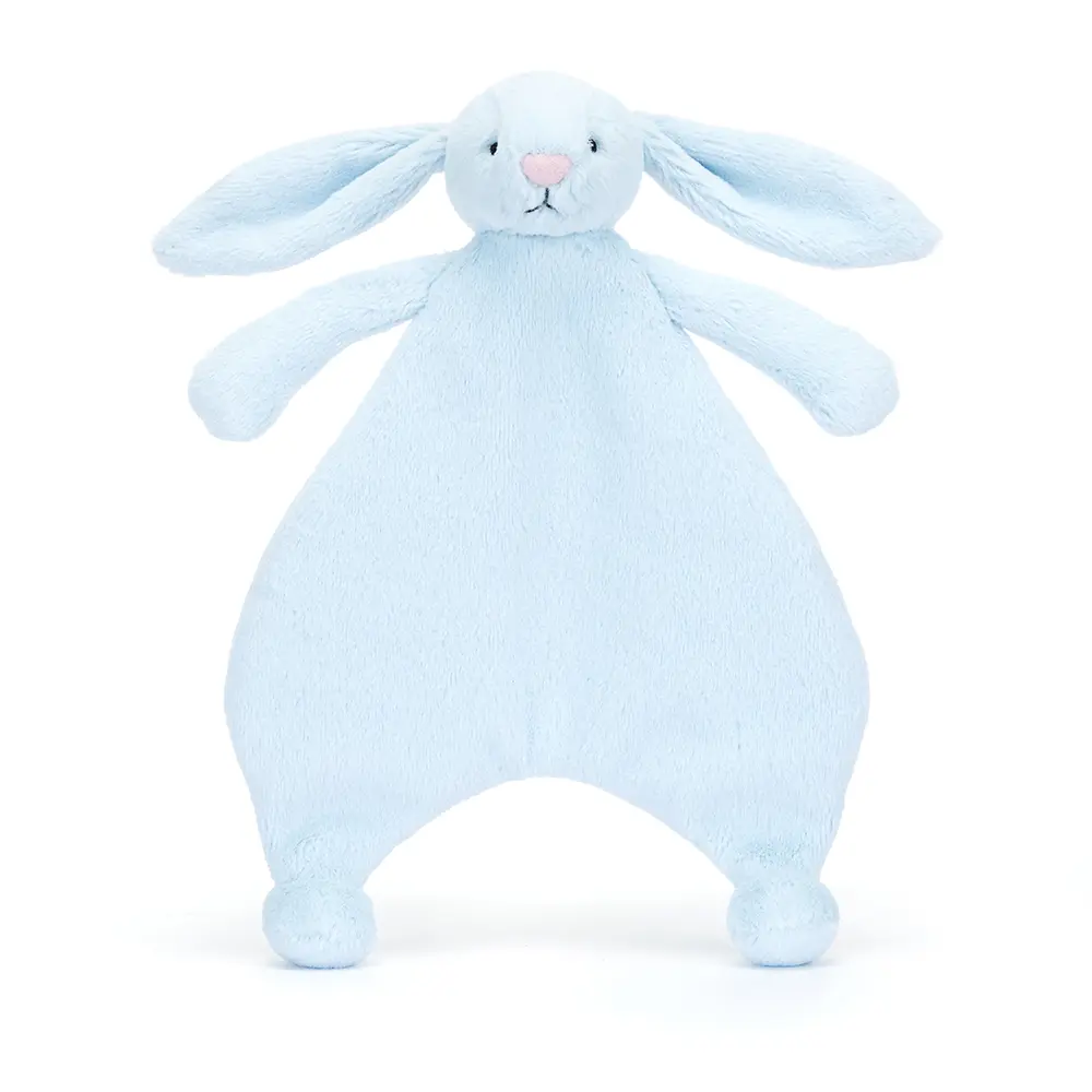 Bashful Kanin Lyseblå Putteklud - Jellycat  - 0670983152050
