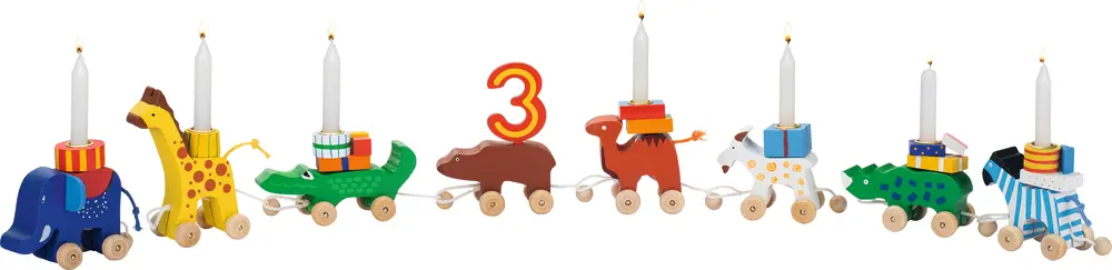 Fødselsdagstog Cirkus Tema - Goki  - 4013594051088