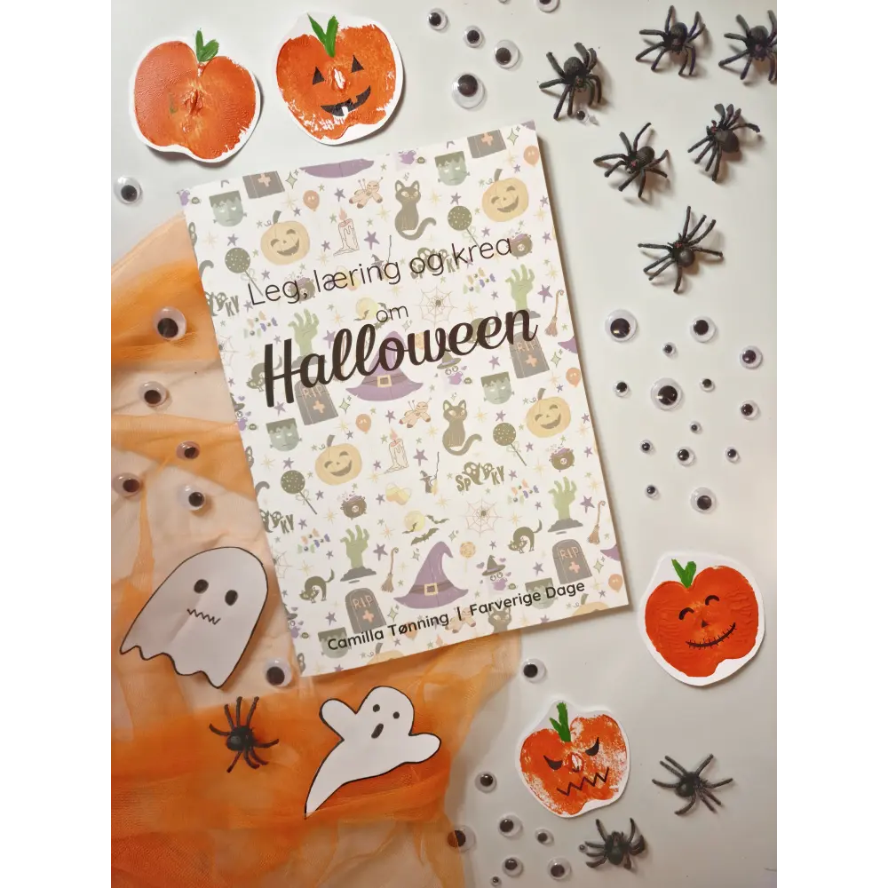 Temahæfte: Halloween Printet Hæfte - Farverigedage