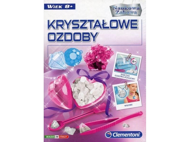 Clementoni Videnskabelig Sjov Krystal Ornamentik - Clementoni  - 8005125500703