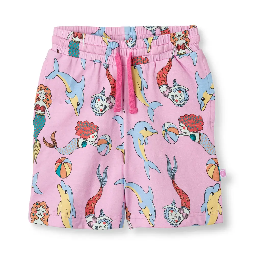 Pink Shorts Lavender - Småfolk  - 5714438740975