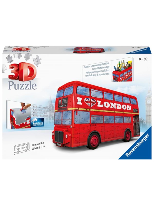 Ravensburger London Bus 216p Puslespil - Ravensburger  - 4005556125340