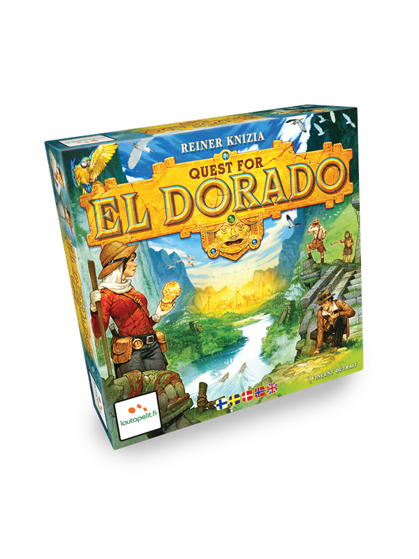 Lautapelit Quest For Dorado Nordic - Lautapelit  - 6430018274652