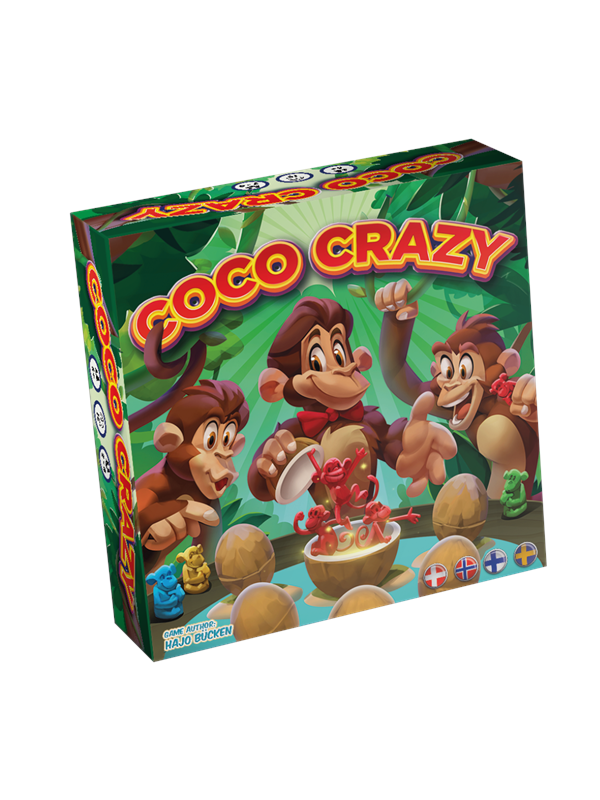 Spilbræt Coco Crazy Nordic - Spilbræt  - 5700002195845