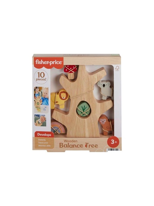 Fisher Price Fisher Price Wood Balancetræ - Fisher-price  - 0194735238224