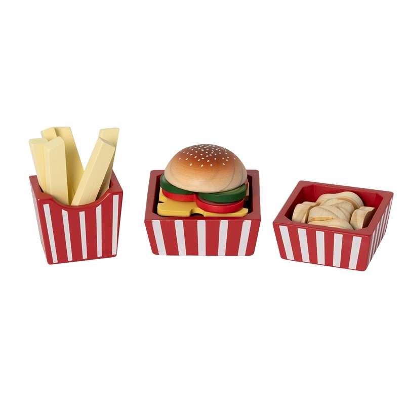 Mamamemo Legemad Træ Burger Menu - Mamamemo  - 5706798856915