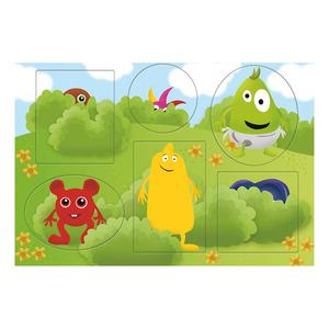 Babblarna Puslespil Tittebøh Stk - Babblarna  - 7331626123570