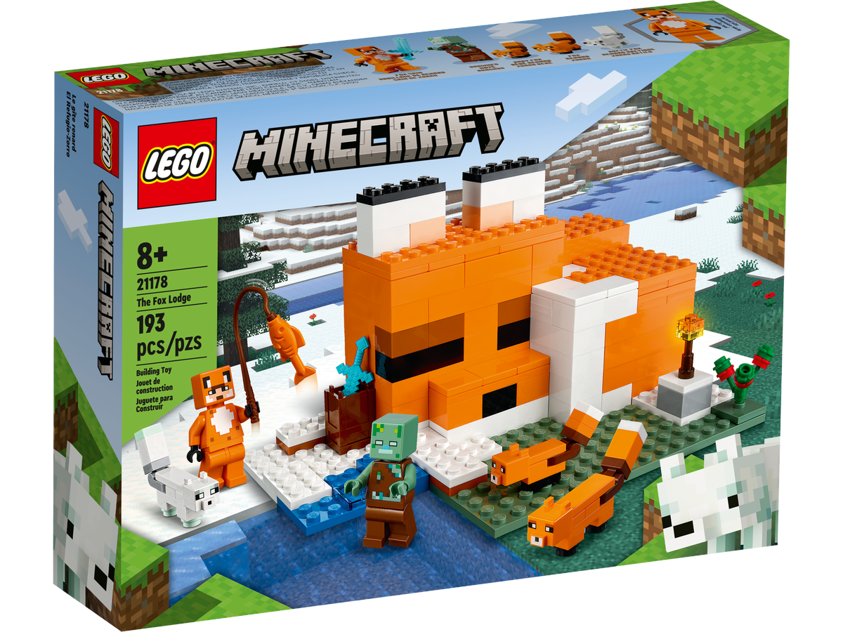 Lego Minecraft Rævehytten 21178 - Lego  - 5702017155791