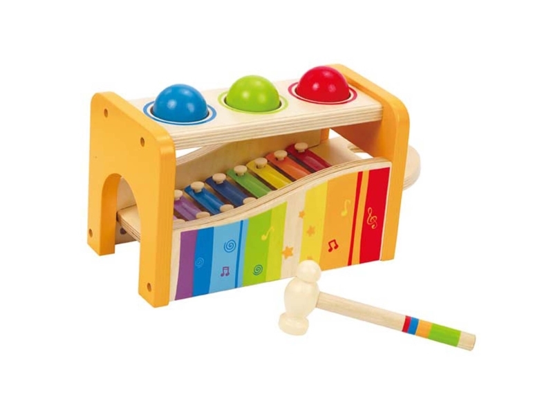 Hape Pound And Tap Bench - Hape  - 6943478002340