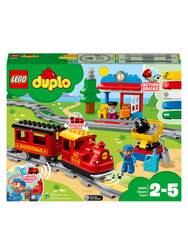 Lego Duplo 10874 Damptog - Lego  - 5702016117264