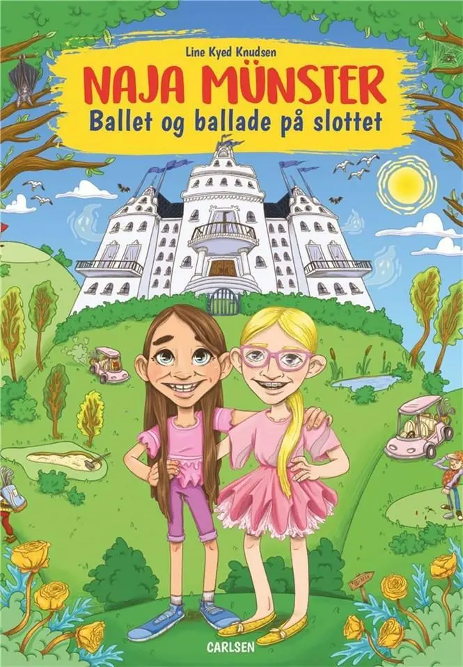 Naja Mnster Ballet Ballade Slottet - Carlsen  - 9788711993446