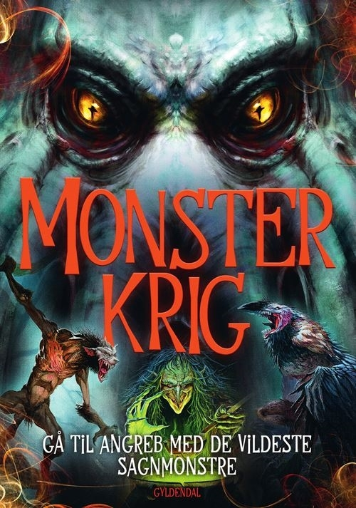 Monsterkrig Kortspil - Gyldendal  - 9788702378405