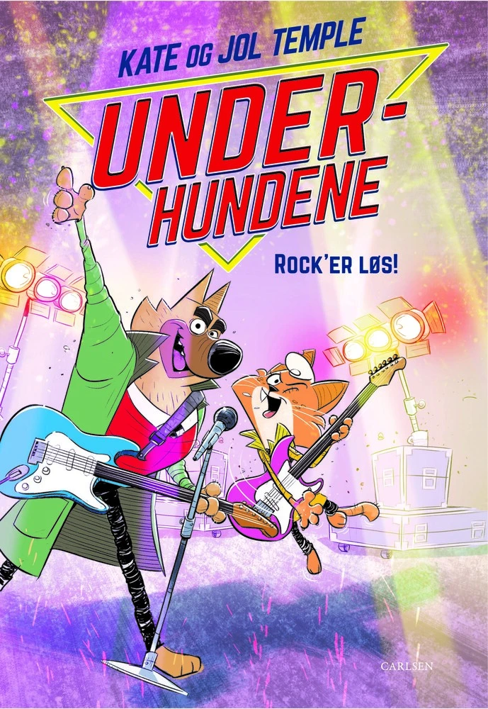 Underhundene Rock Løs - Carlsen  - 9788727016573