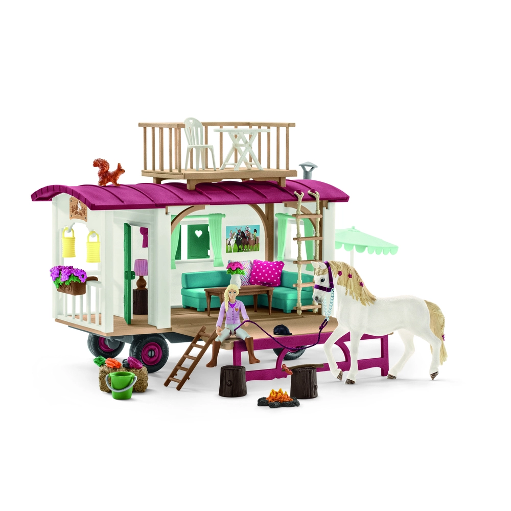 Schleich Campingvogn Hemmelige Klubmøder - Schleich  - 4059433524290