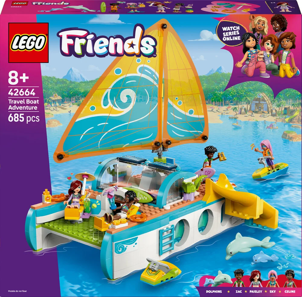 42664 Lego Friends Eventyrfyldt Bådrejse - Lego  - 5702017815305
