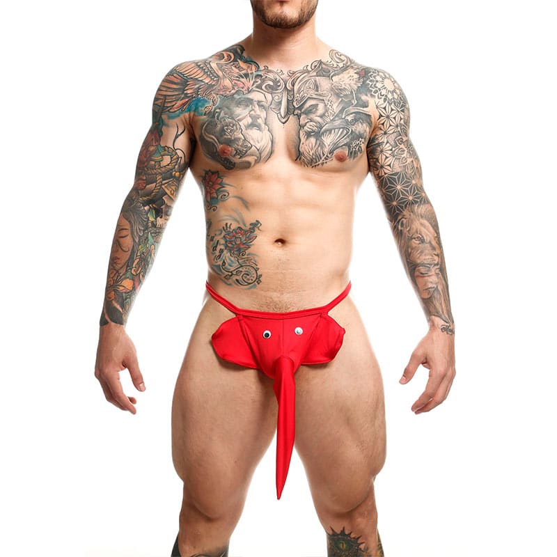 Rød Mob Eroticwear Elefant Streng - Mob Eroticwear  - 804859876768