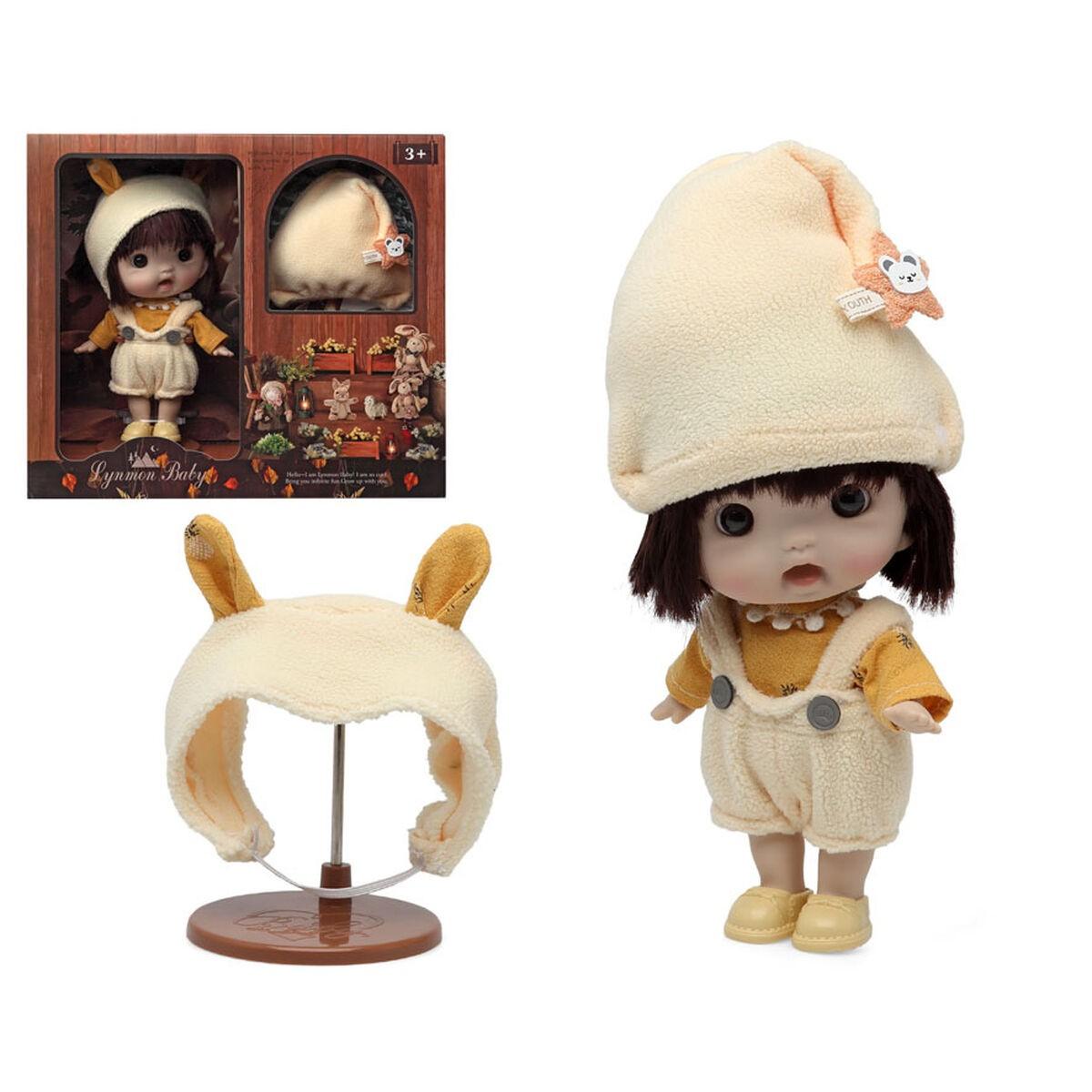 Baby Dukke Lynmon Baby Gul - Boligcenter  - 8422259726043