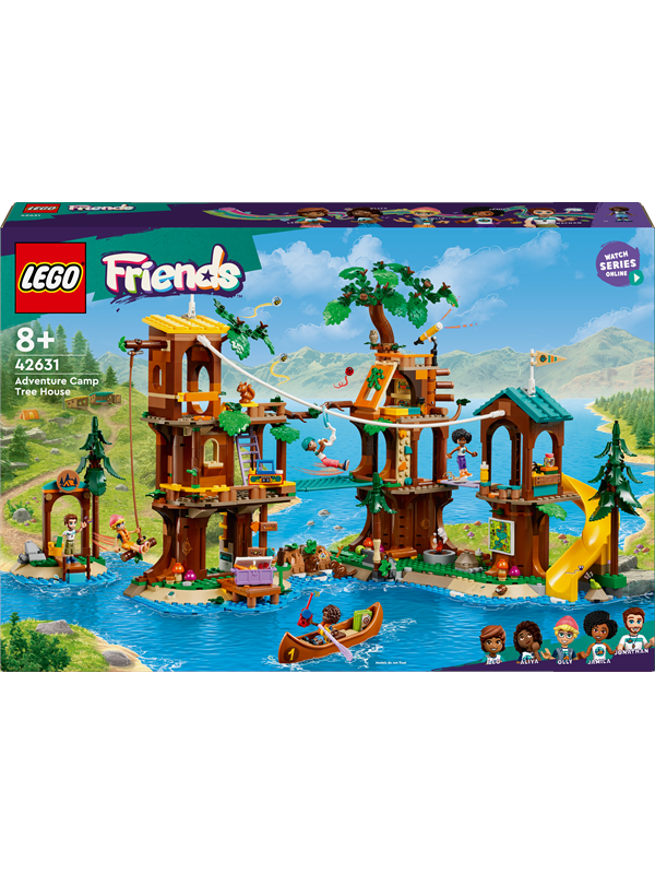 Lego Friends 42631 Adventure Camp Trætophus - Lego  - 5702017588827