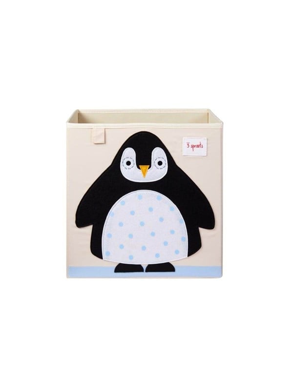 Sort Sprouts Storage Box Black Penguin - 3 Sprouts  - 0812895001082