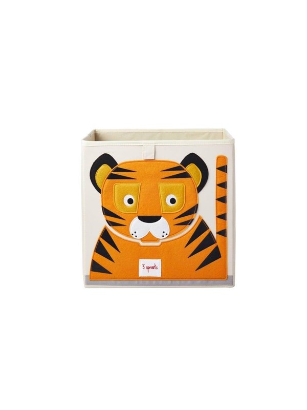 Sprouts Storage Box Orange Tiger - 3 Sprouts  - 0812895001303