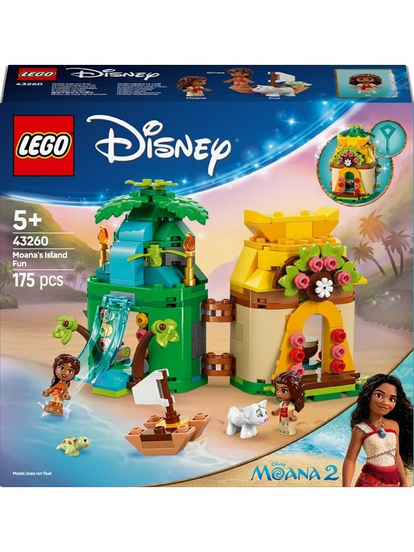 Lego Disney 43260 Vaianas Sjov - Lego  - 5702017814490
