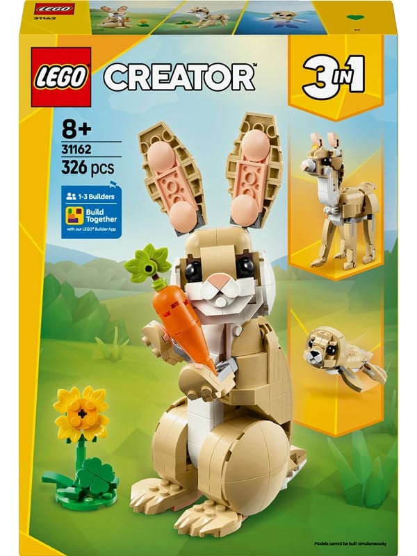Lego Creator 31162 Sød Kanin - Lego  - 5702017822372