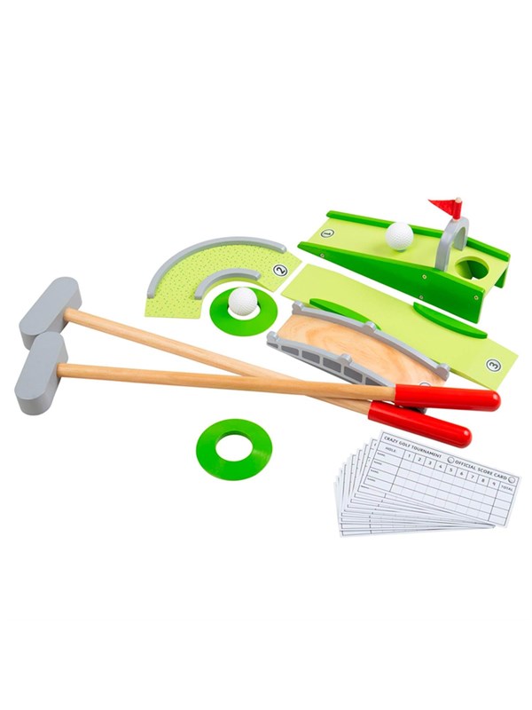 Mini Golf Wood - Bigjigs  - 0691621724118