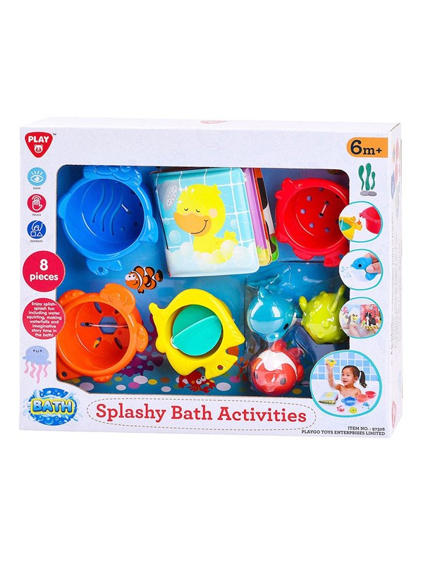 Play Splashy Bath Toys Pieces - Play  - 4892401973269