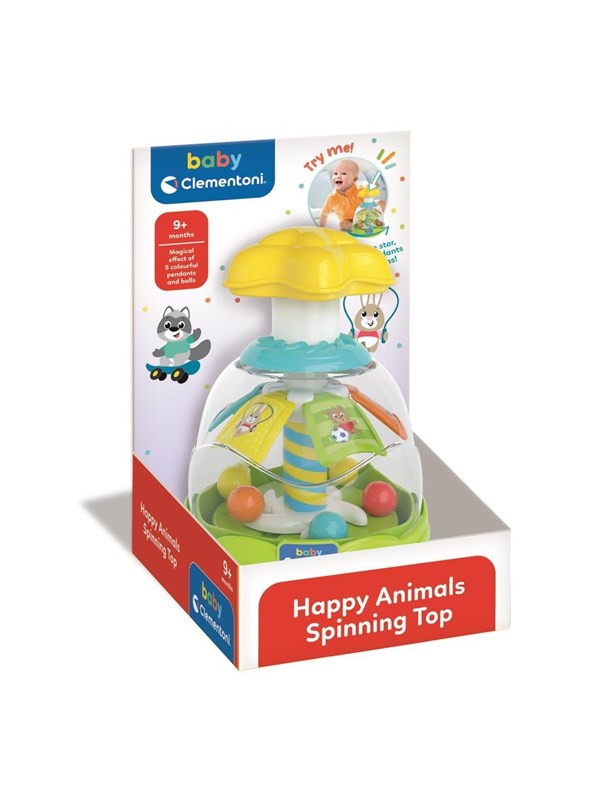 Clementoni Animal Spinny Top 2024 - Clementoni  - 8005125179459