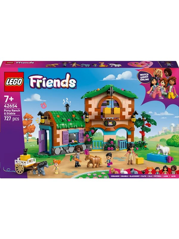 Lego Friends 42654 Ponyfarm Stald - Lego  - 5702017815220