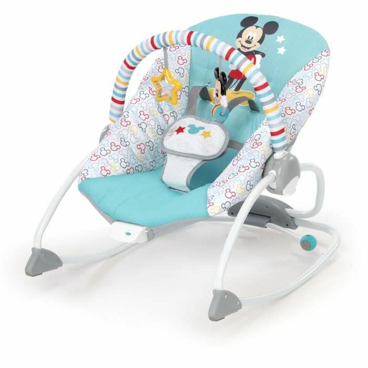 Baby Hængekøje Bright Starts Mickey Mouse Blå - Bright Starts  - 0074451125612
