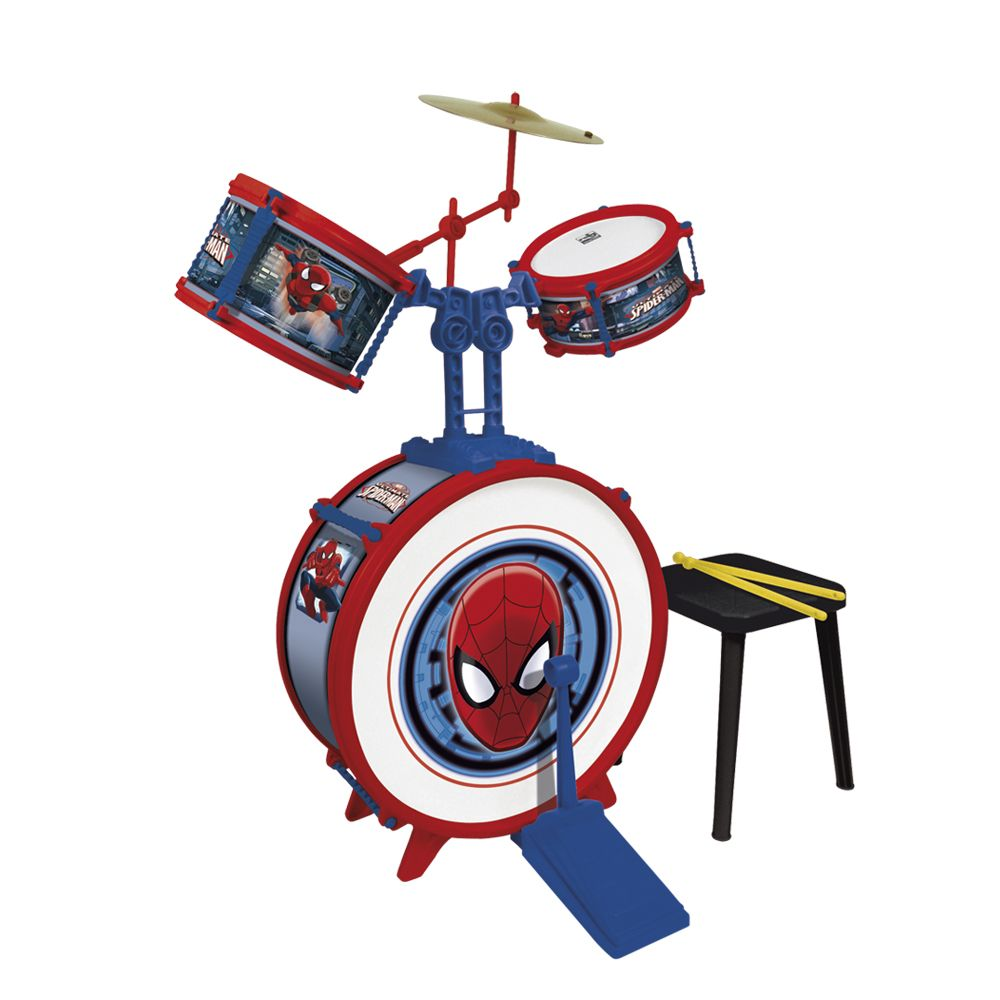 Spiderman Trommesæt - Spiderman  - 8411865005550