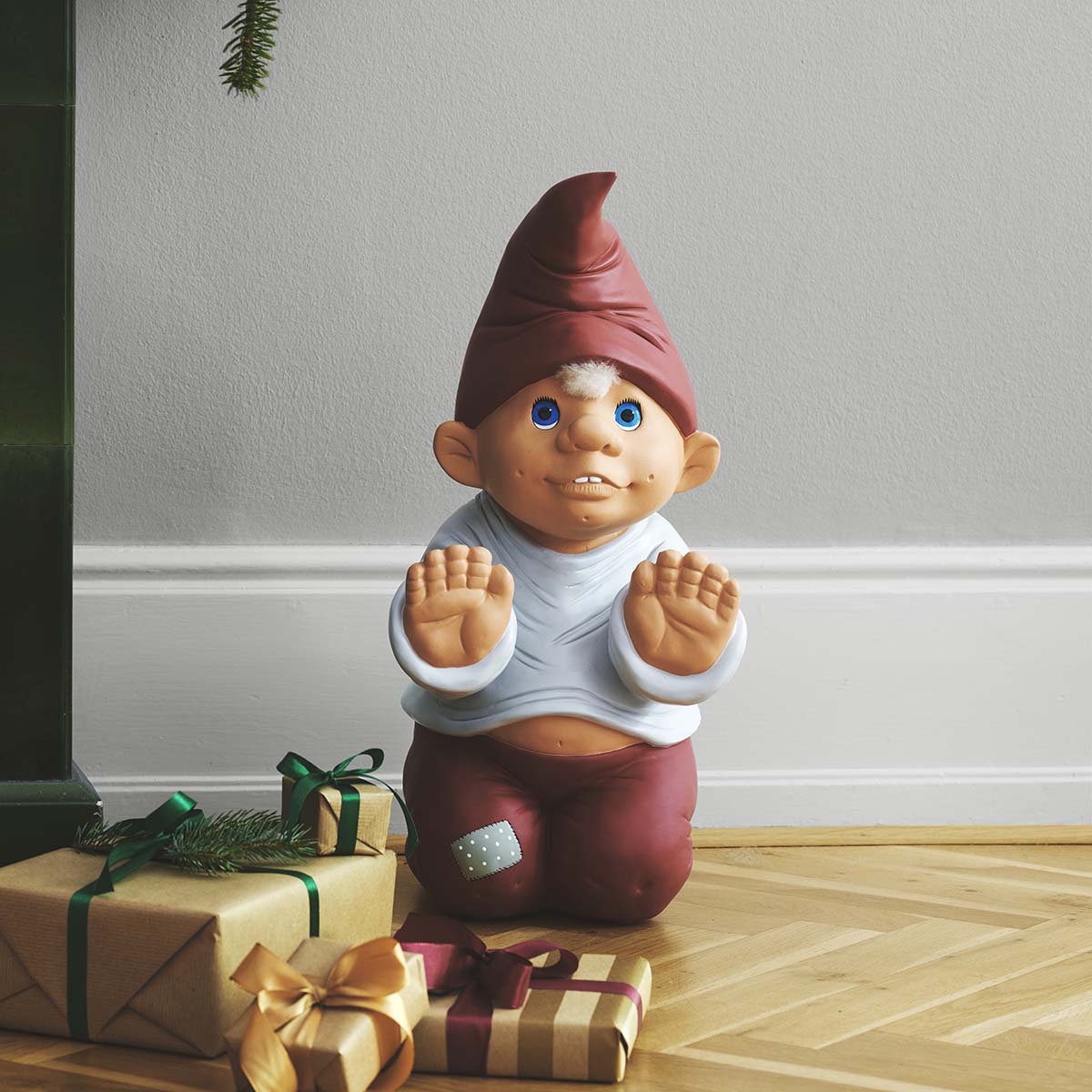 Store Bjørn 50cm Klarborg Nisse - Klarborg