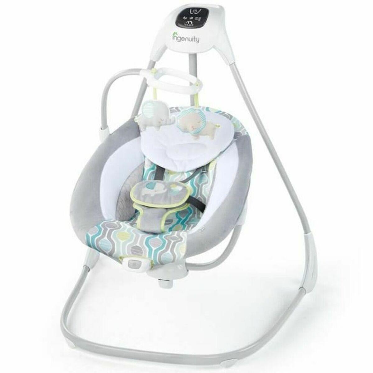 Baby Hængekøje Ingenuity Simplecomfort Amptrade Swing Grå - Ingenuity  - 0074451111493