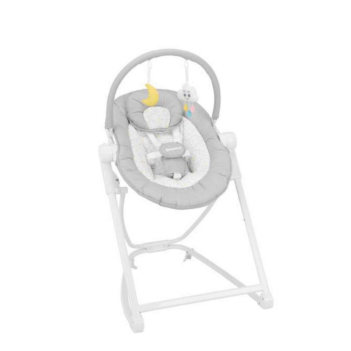Baby Hængekøje Badabulle Compact High Grå - Badabulle  - 3661276159464