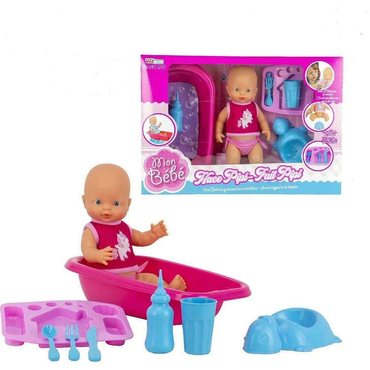 Baby Dukke Pipi Badekar - Boligcenter  - 8436561392711