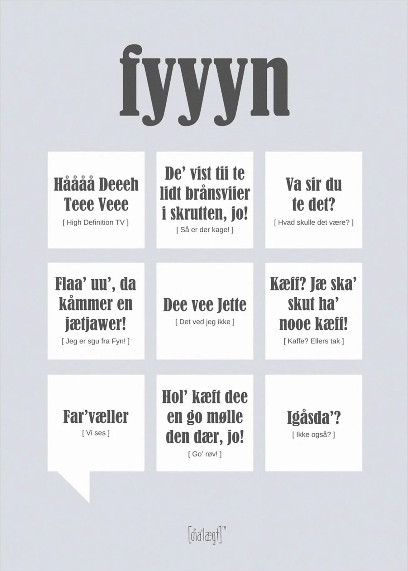 Rosa Fyyyn Dialægt - Dialægt