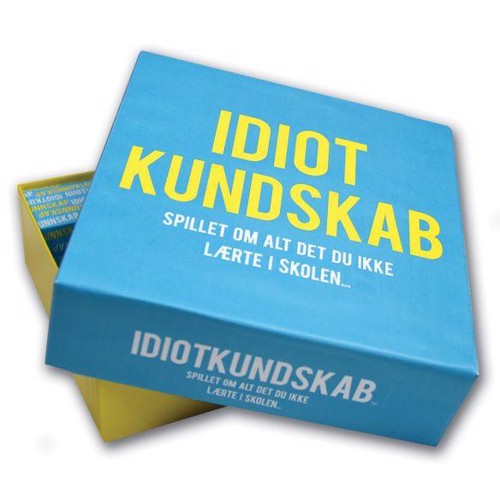 Kylskåpspoesi Spil Idiotkundskab - Kylskåpspoesi  - 7331672310023