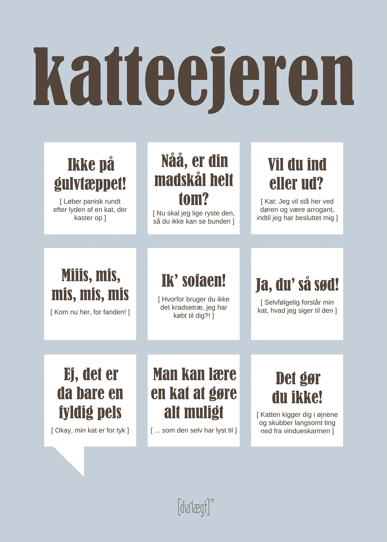 Rosa Katteejeren Dialægt - Dialægt