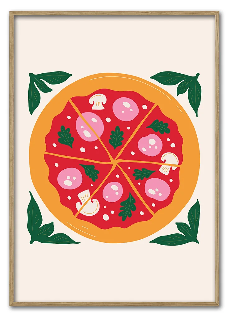 Pizza Slice Symphony 7x42 - Printogrammer