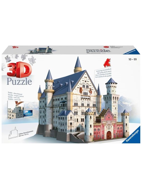 Ravensburger Neuschwanstein Castle 216p Puslespil - Ravensburger  - 4005556125739