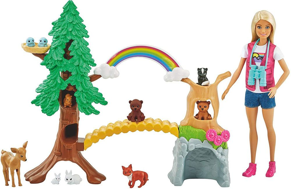 Barbie Vildmark Playset - Barbie  - 887961918700