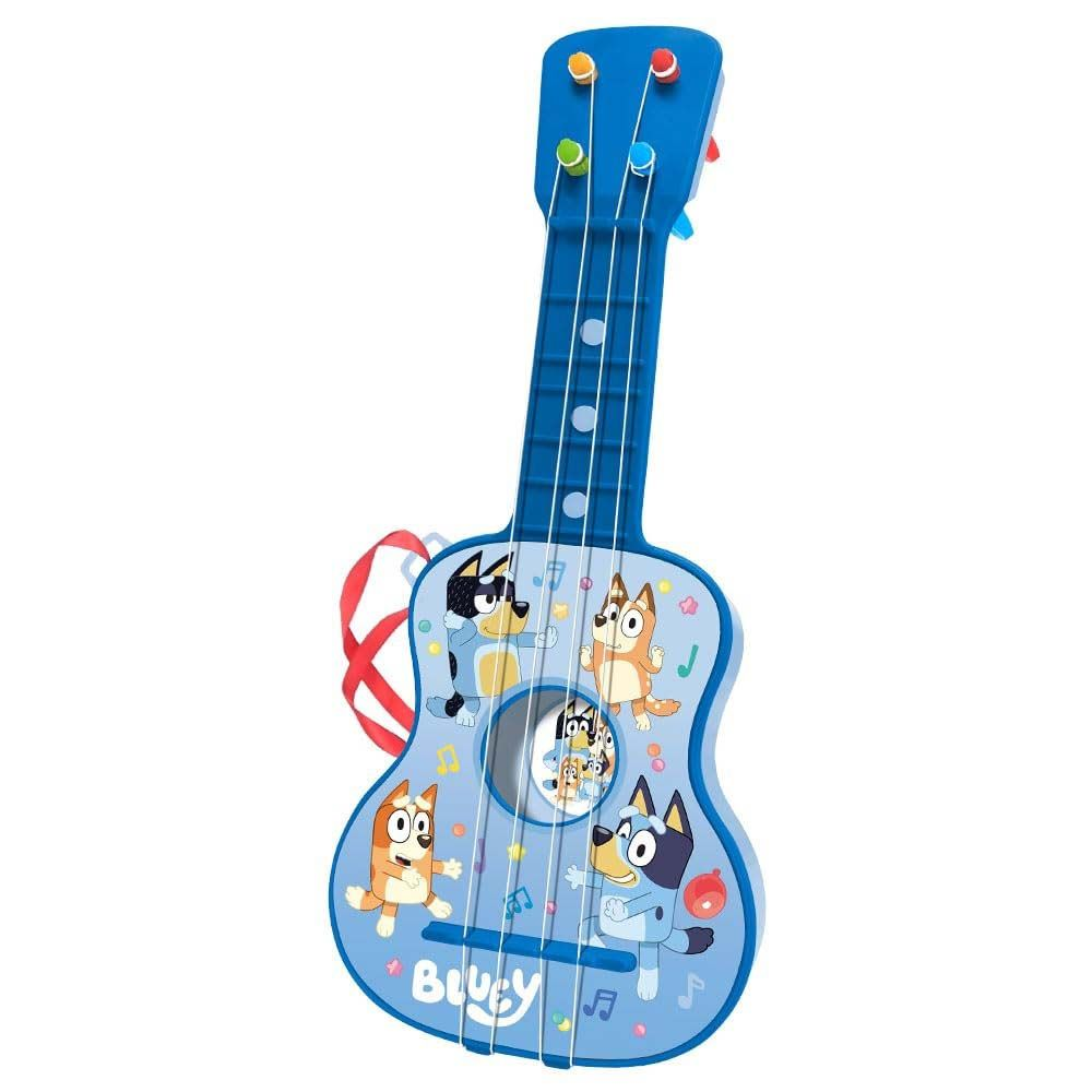 Bluey Guitar - Farverigt musikinstrument til børn