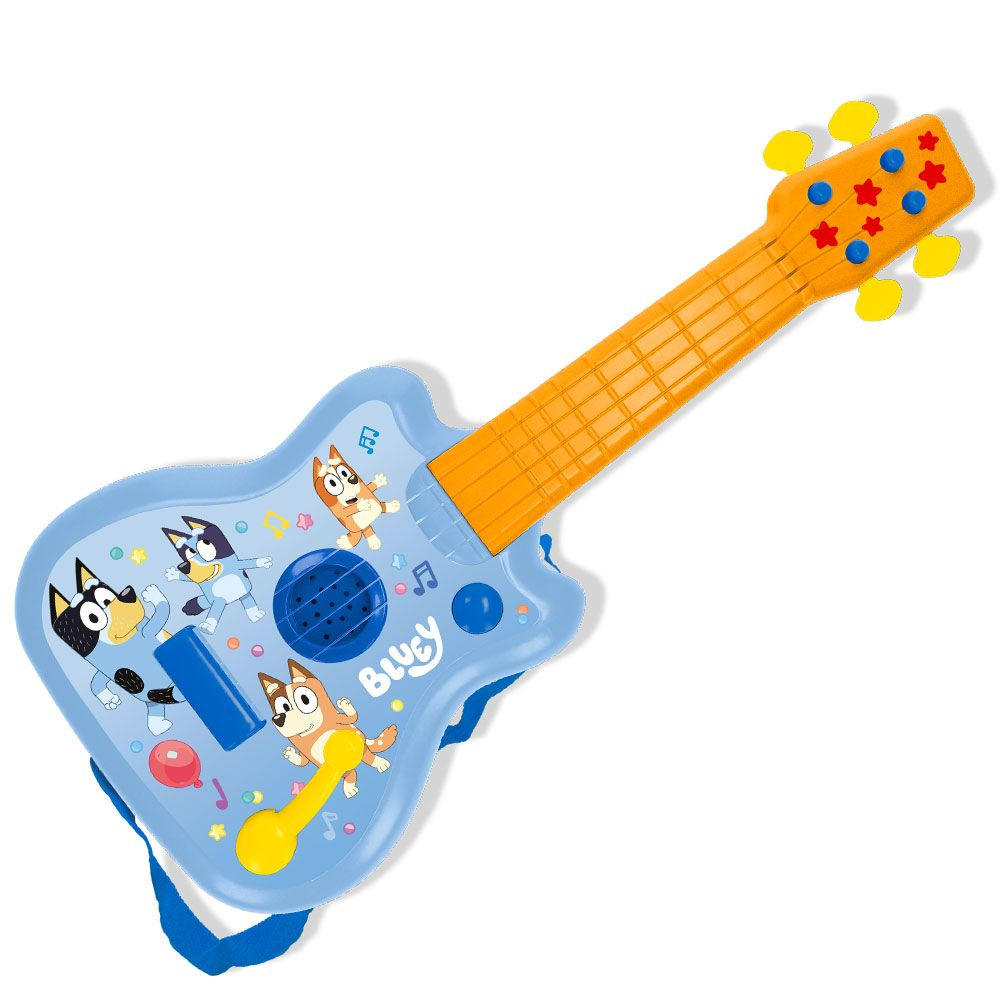 Bluey Elektrisk Guitar - Musikalsk Sjov til Børn!