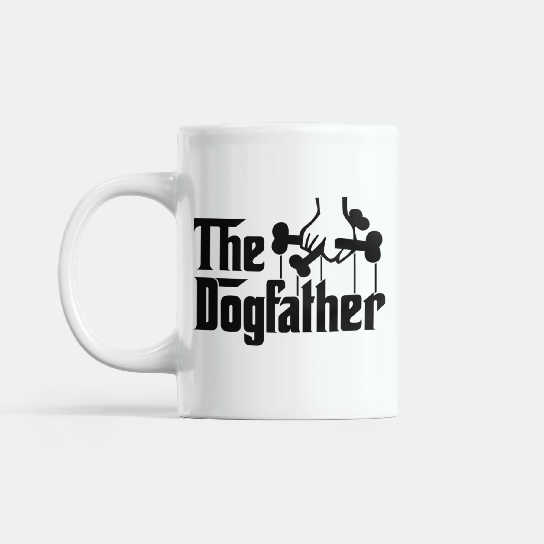 Sjovt Dogfather Krus – Den perfekte gave til enhver lejlighed!