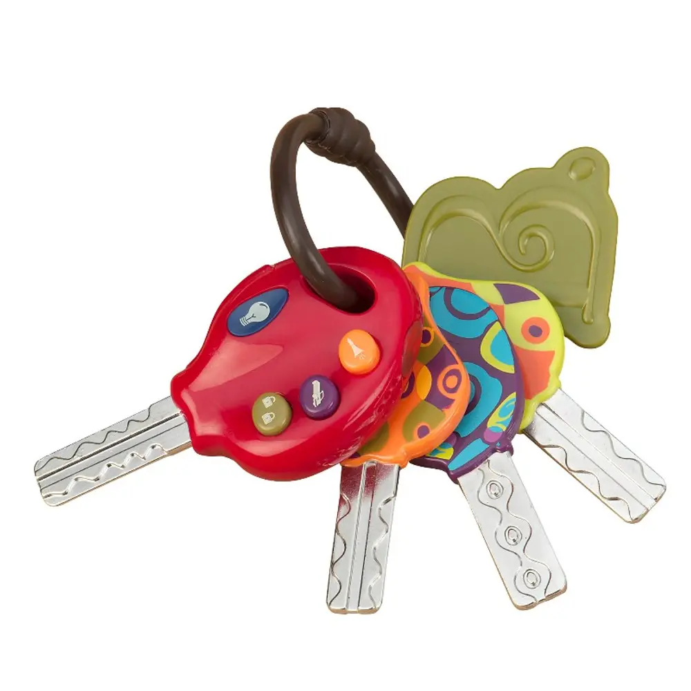Luckeys Nøgler fra B Toys - Sjovt legetøj til babyer!