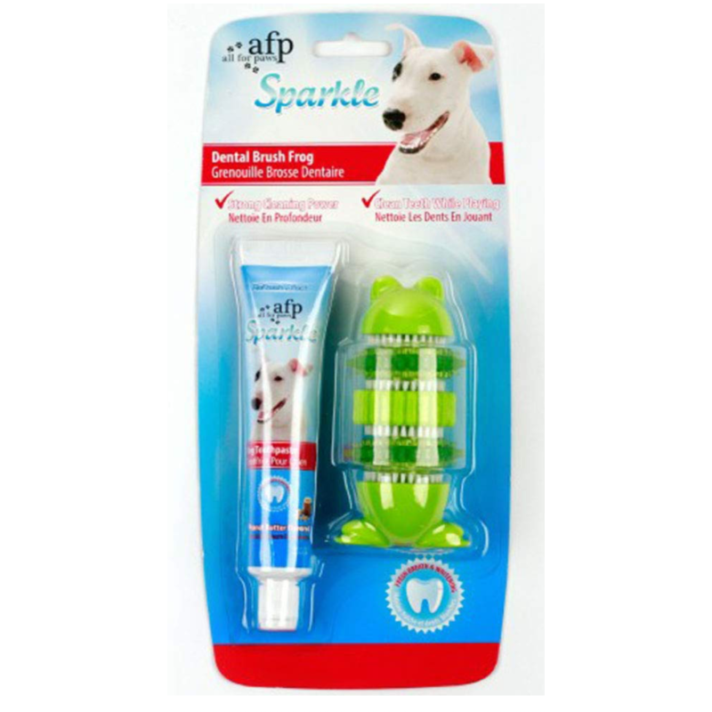 Sjov Dentalfrø til Hund med Tandpasta – Effektiv Tandrensning